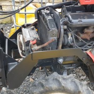 foto 4x4 mini-tractor 500kg loader diesel HP15 Yanmar